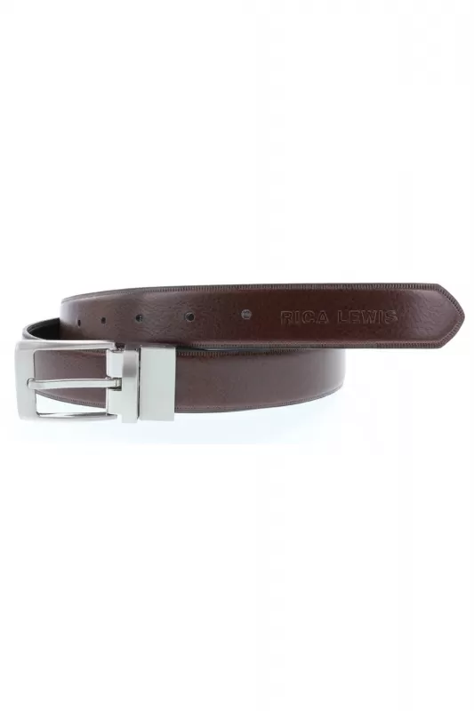 Ceinture cuir réversible