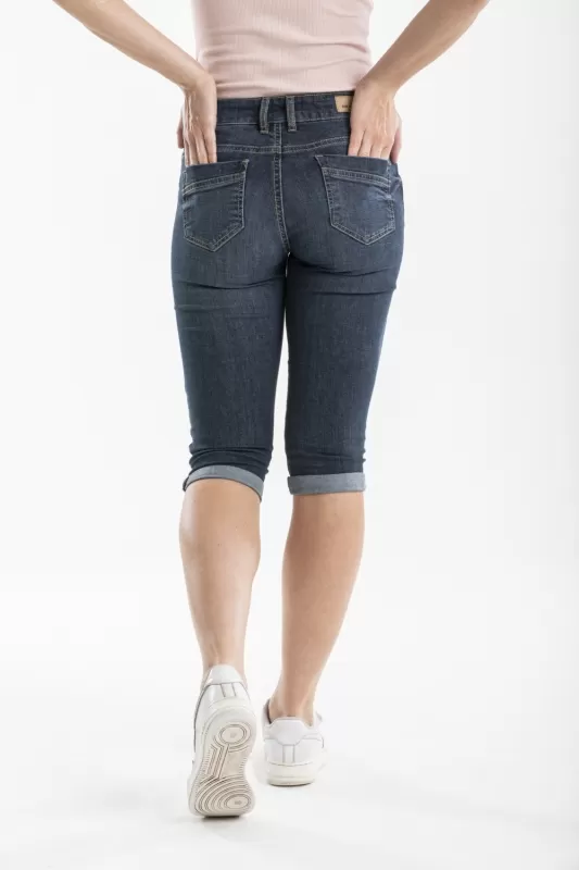 Jeans a Pinocchietto Vestibilità Slim Faika