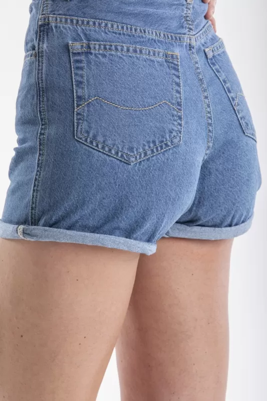 Shorts di jeans Mom Fit FRANY