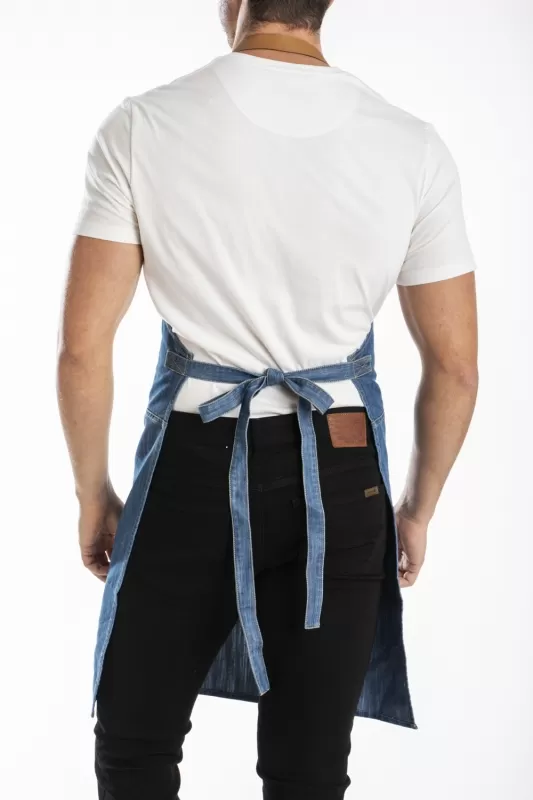 Grembiule cucina & giardino Denim – – La sartoria nel carcere maschile di Milano-Opera