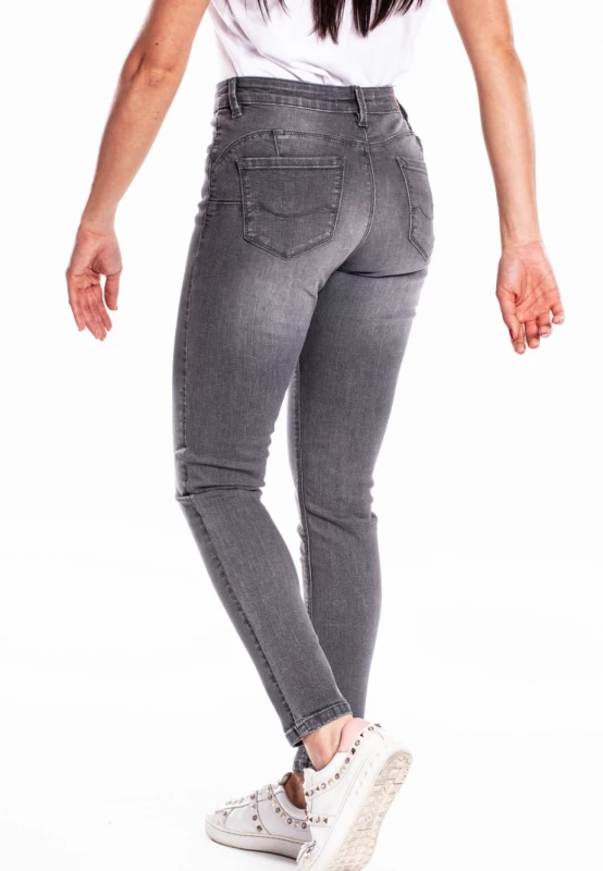 Jeans grigio slim push up CASAL