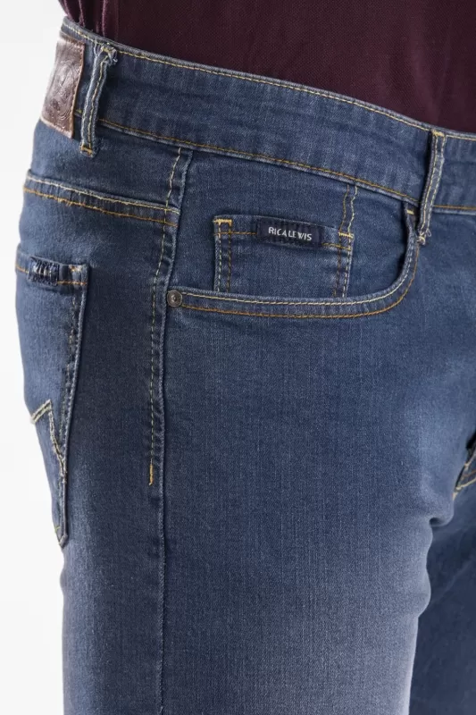 Jeans RL80 Fibreflex® brossé coupe droite ajustée