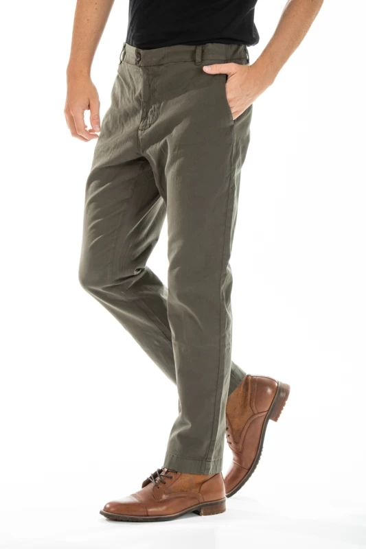 Pantalon chino taille élastiquée EPANT