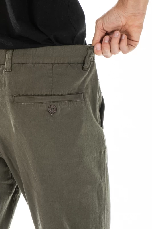 Pantalone chino taille élastiquée EPANT