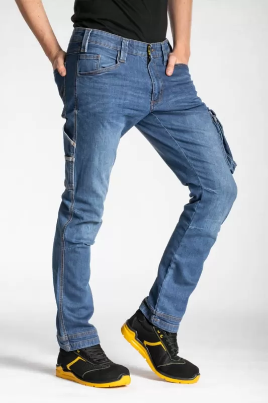 Jeans de travail normé RICA LEWIS - Homme - Taille 44 - Multi