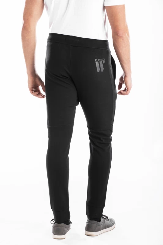 Pantalon style jogging en molleton KING NOIR