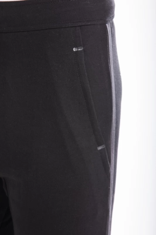 Pantalon style jogging en molleton KING NOIR