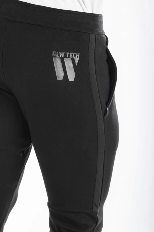 Pantalon style jogging en molleton KING NOIR