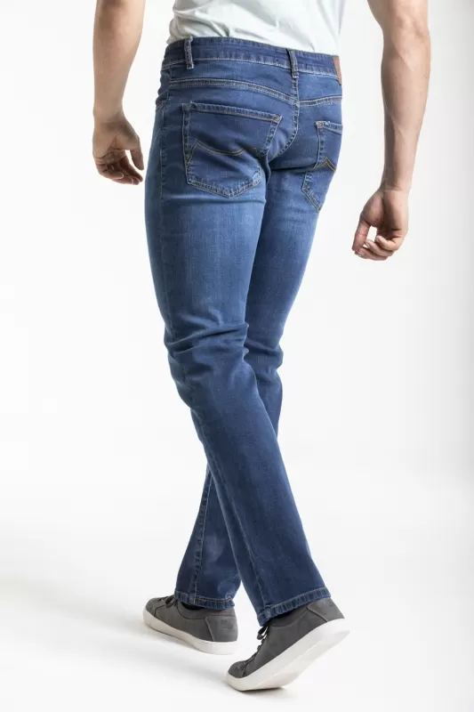 Jeans stretch RL70 Fibreflex® coupe droite confort brossé LUNO