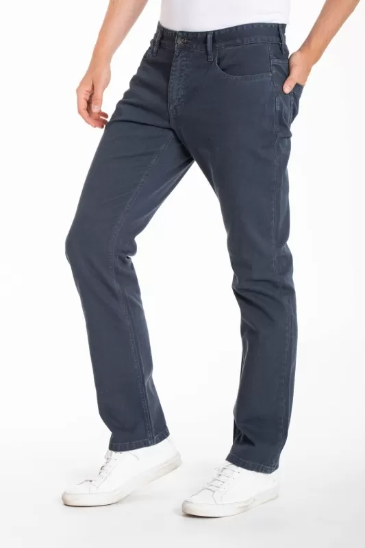 Jeans denim de couleur RL70 coupe confort coton couleur MALACHI