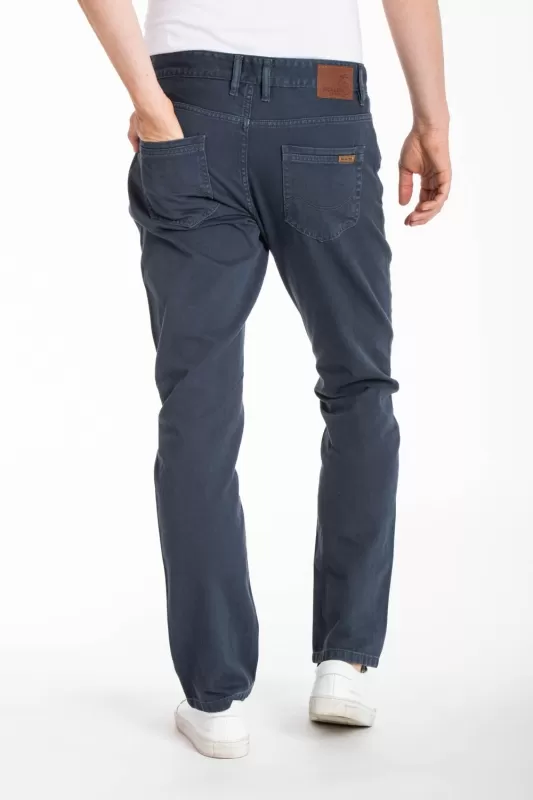 Jeans denim de couleur RL70 coupe confort coton couleur MALACHI