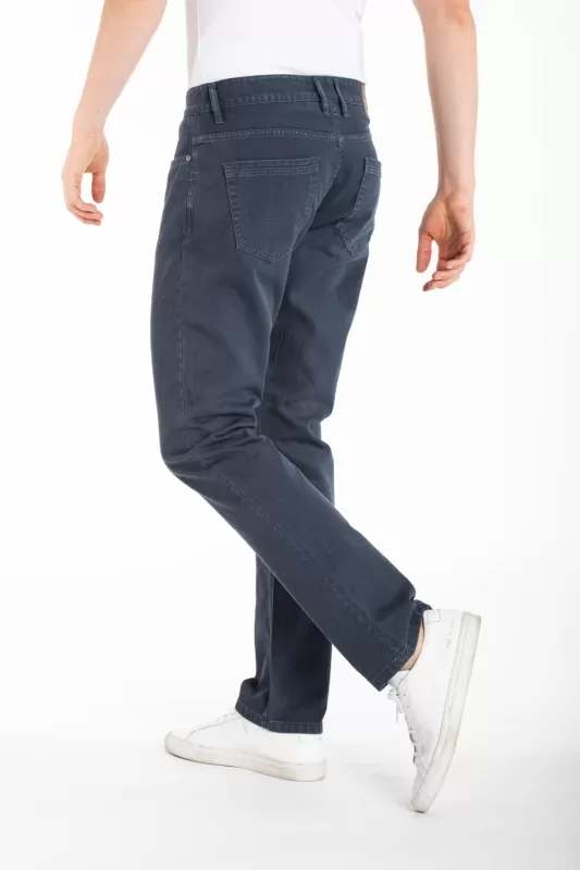 Jeans denim de couleur RL70 coupe confort coton couleur MALACHI