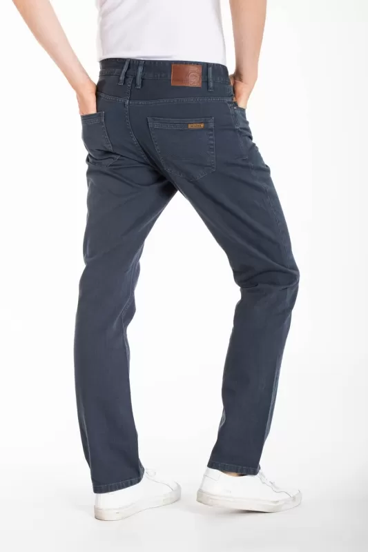 Jeans denim de couleur RL70 coupe confort coton couleur MALACHI