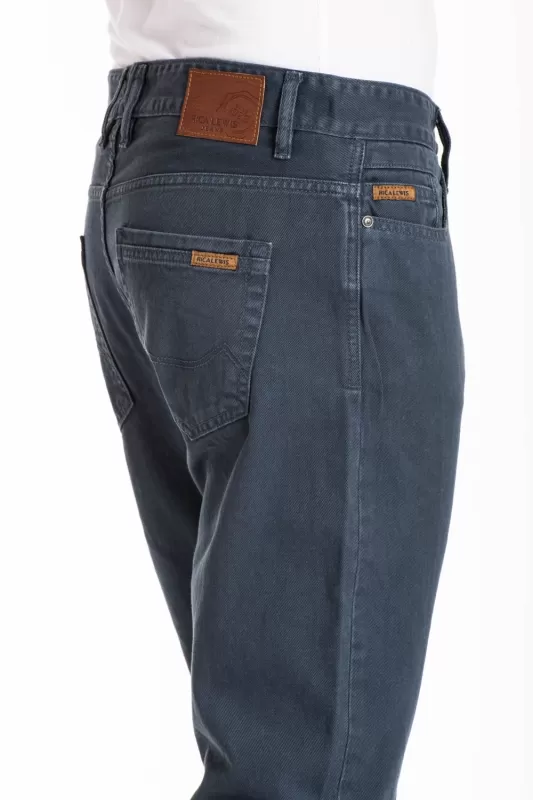 Jeans denim de couleur RL70 coupe confort coton couleur MALACHI