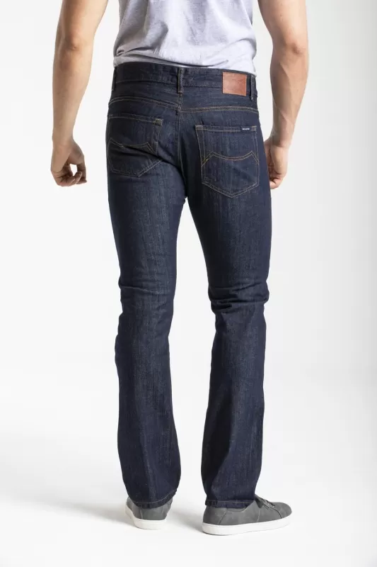 Jeans uomo RL70 vestibilità regular cotone denim lavato