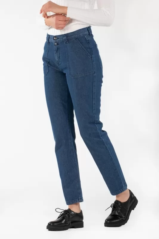 Jeans slim vintage brut NILLA