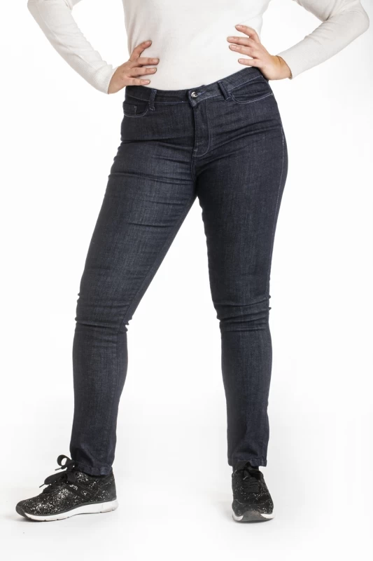 Jeans taille haute slim denim