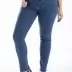 Jeans slim taille haute stretch