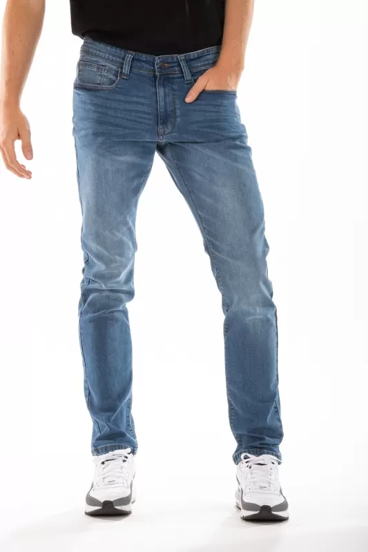 Jeans da uomo RL80 denim elasticizzato super stone washed SANCHEZ