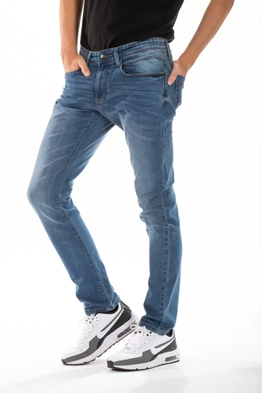 Jeans da uomo RL80 denim elasticizzato super stone washed SANCHEZ