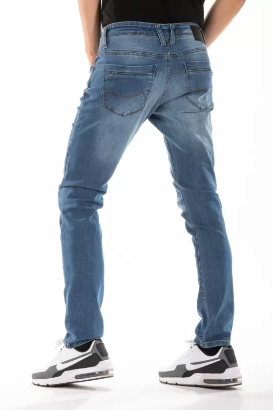 Jeans da uomo RL80 denim elasticizzato super stone washed SANCHEZ