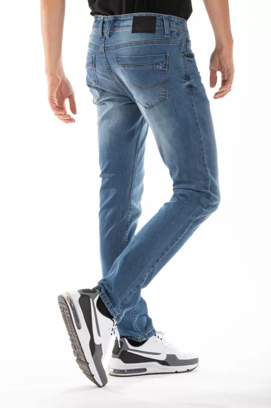 Jeans da uomo RL80 denim elasticizzato super stone washed SANCHEZ