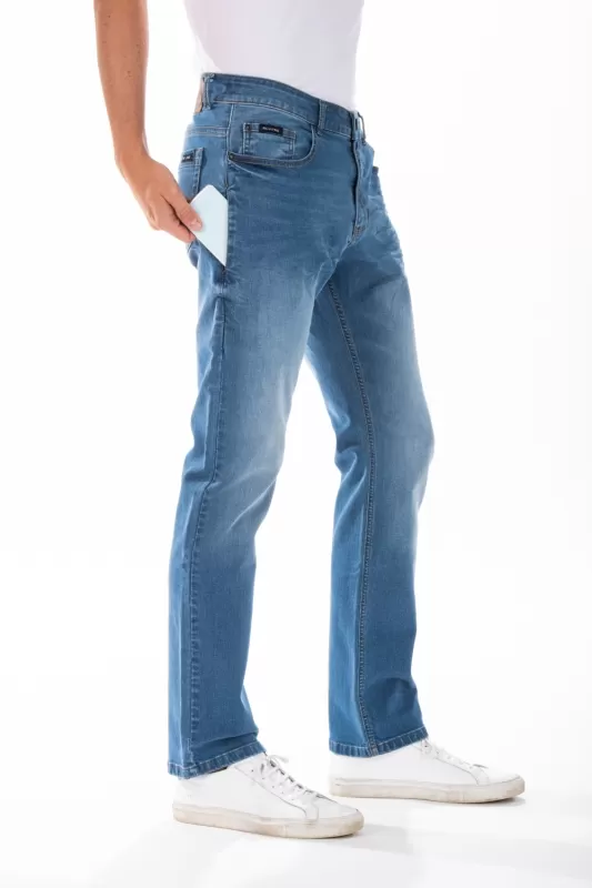 Smartphone jeans RL70 Fibreflex® coupe droite SPJZC 