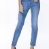 Jeans slim push-up brossé CATHY