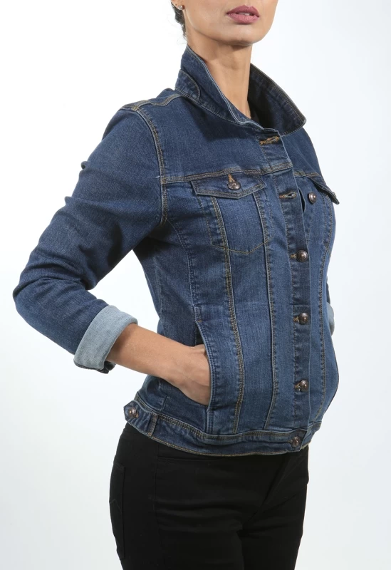 Giacca denim elasticizzato ENIA