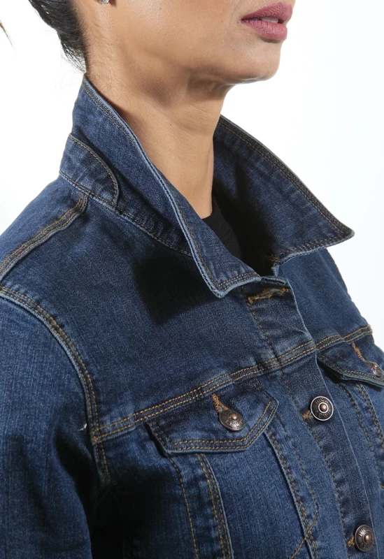 Giacca denim elasticizzato ENIA