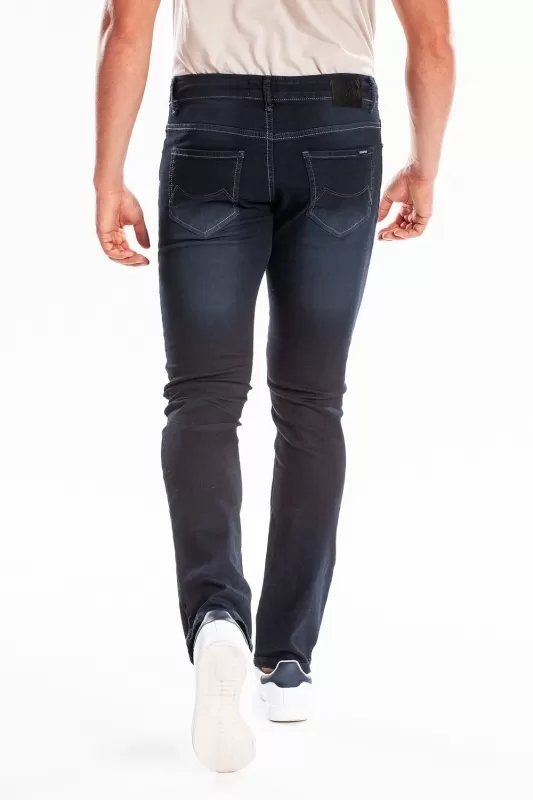 Jeans stretch Fibreflex® RL80 coupe droite ajustée surteint VITO