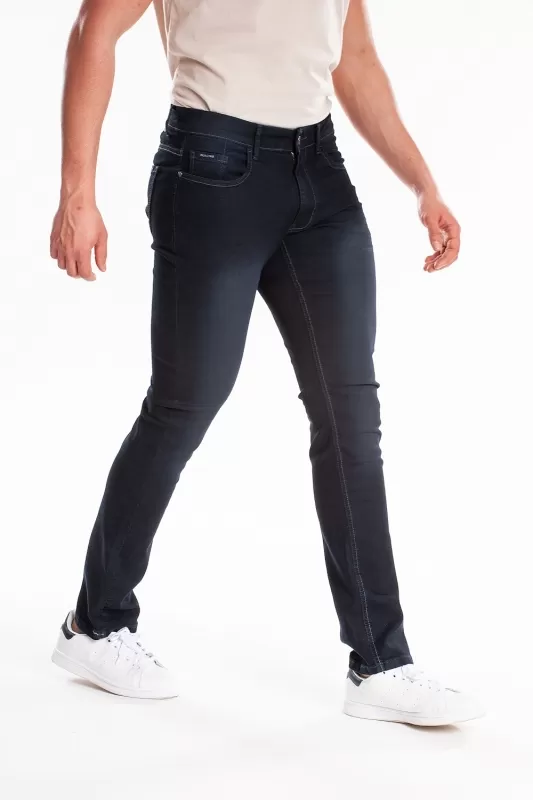 Jeans stretch Fibreflex® RL80 coupe droite ajustée surteint VITO