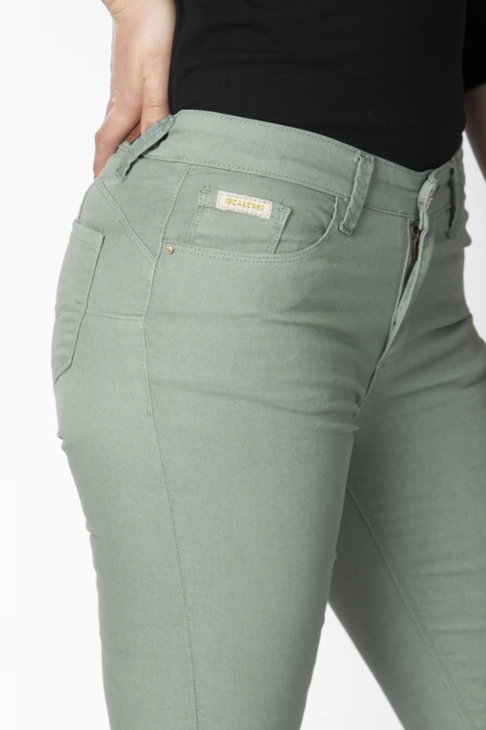 Jeans slim à coutures push up CAPIRAL