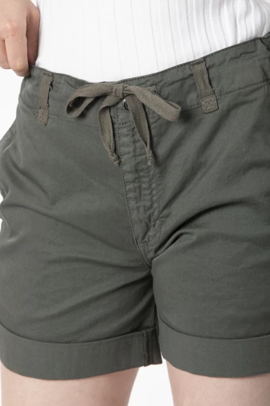 Bermuda à revers EDVIGE VERT