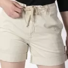 Bermuda à revers EDVIGE BEIGE
