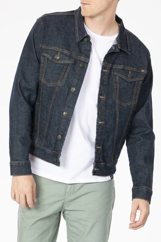 Veste en jeans stretch coupe ajustée FRAK