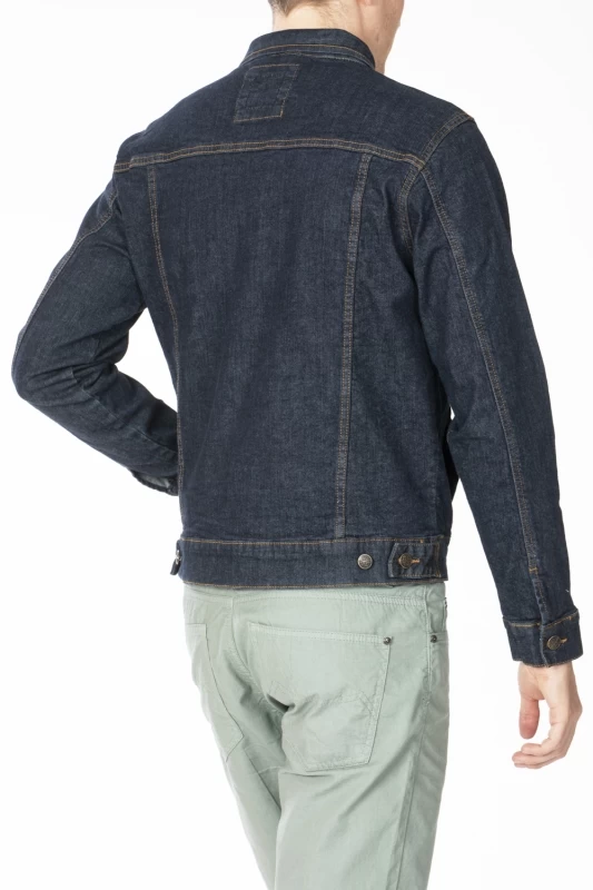 Veste en jeans stretch coupe ajustée FRAK