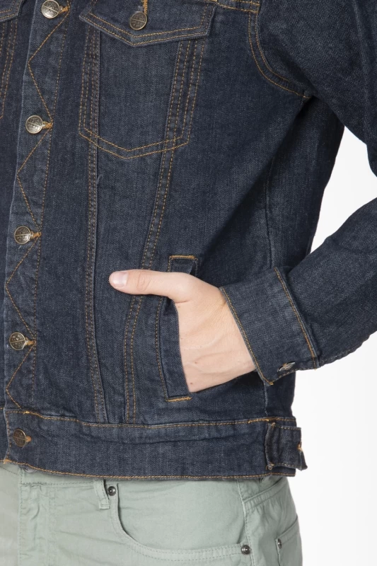 Veste en jeans stretch coupe ajustée FRAK