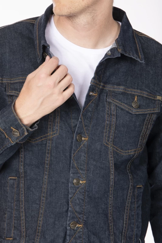 Veste en jeans stretch coupe ajustée FRAK