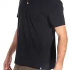 T-shirt con collo alla coreana ASA