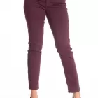 Pantalon slim push-up CAPIRAZ BORDEAUX
