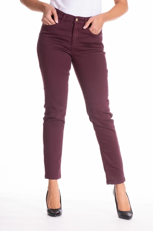 Pantalon slim à coutures push up CAPIRAZ