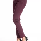 Pantalon slim push-up CAPIRAZ BORDEAUX