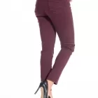 Pantalon slim push-up CAPIRAZ BORDEAUX