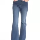 Jeans bootcut a vita alta ZELIA