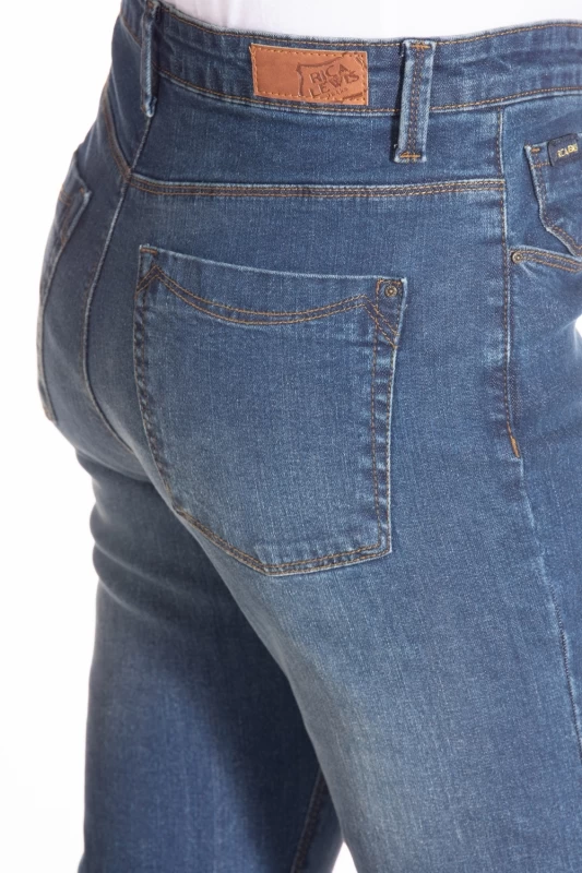 Jeans bootcut a vita alta ZELIA