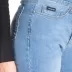 Jeans dal taglio dritto in denim stretch garzato ZOE