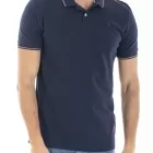 Polo in cotone piquet ASH BLU