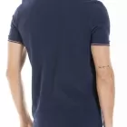Polo in cotone piquet ASH BLU