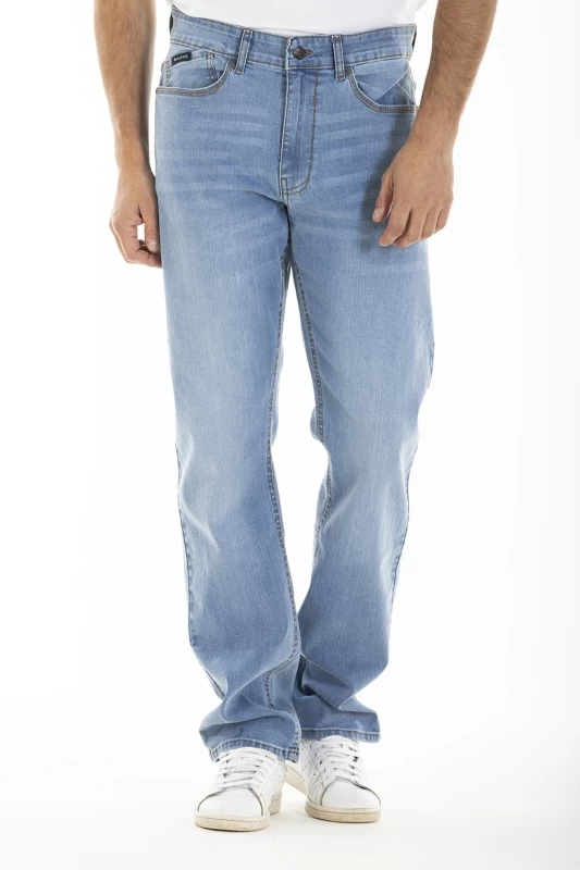Jeans stretch RL70 Fibreflex® coupe droite tendance denim bleached CARLO